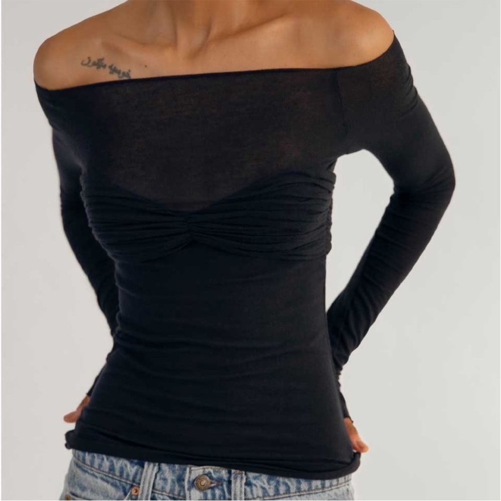 Orseund Iris - La Sirena Top - Dark Navy - S